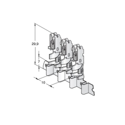 konektor UNI F630 wzmocniony 10 szt.